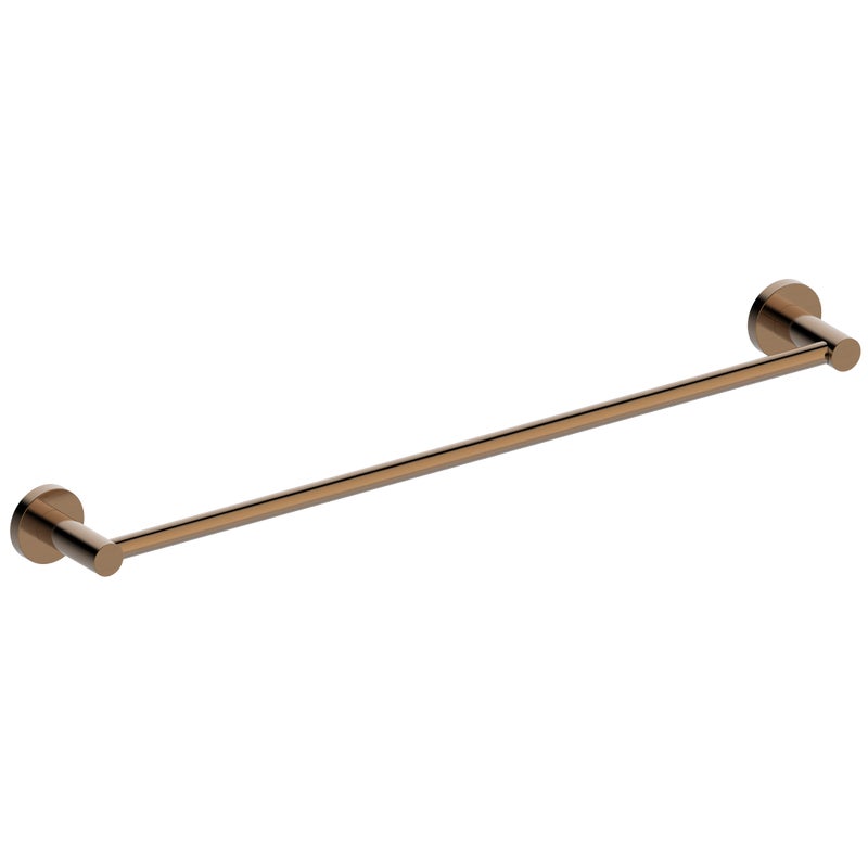 Luisa wieszak na ręczniki 1 pręt szczotkowany miedź