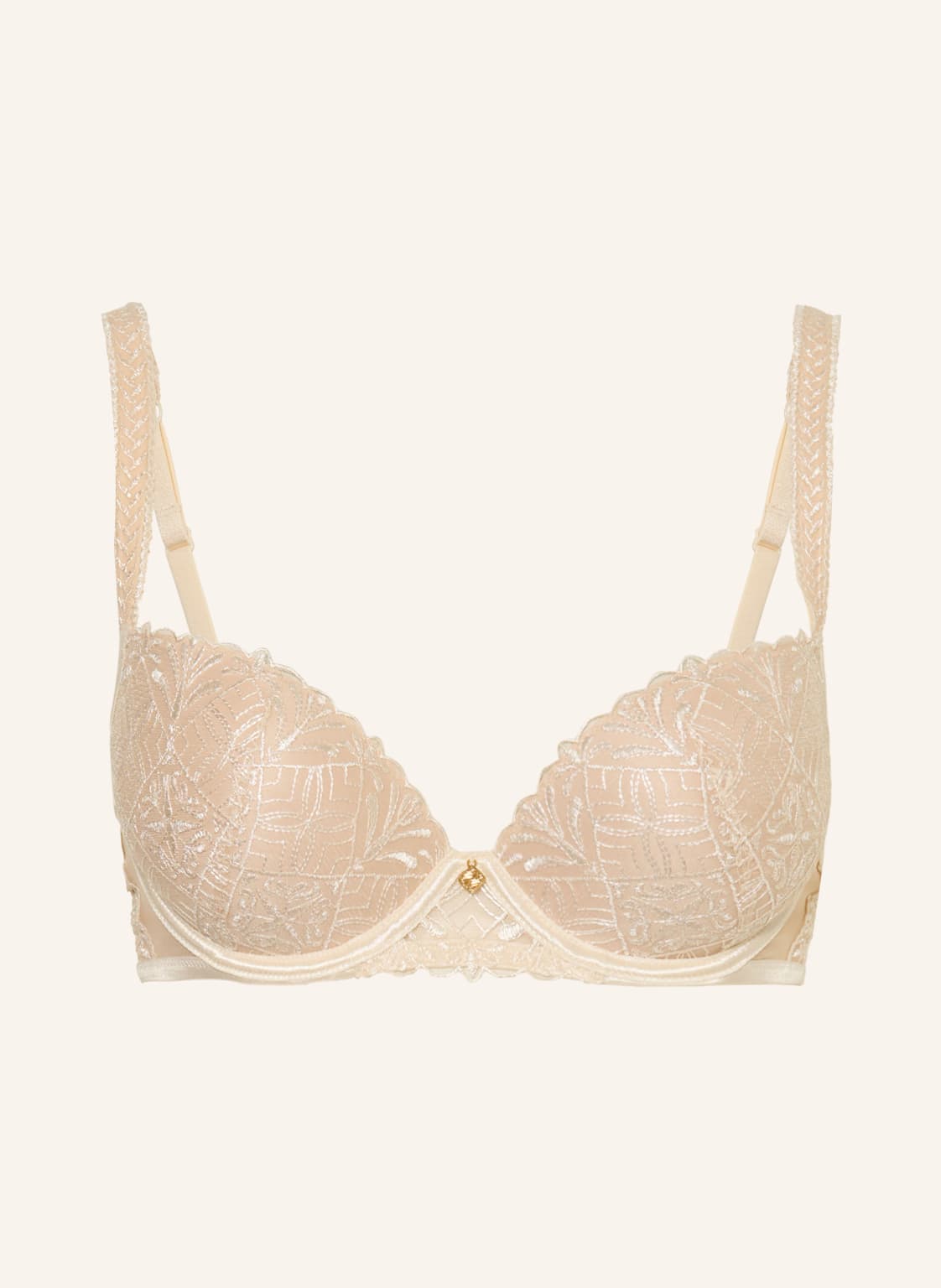 Aubade Biustonosz Push-Up Icon Calypso beige