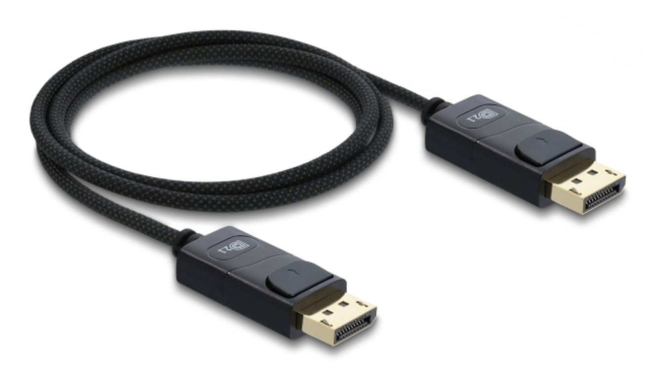 DeLOCK 81671 kabel DisplayPort 1 m Czarny