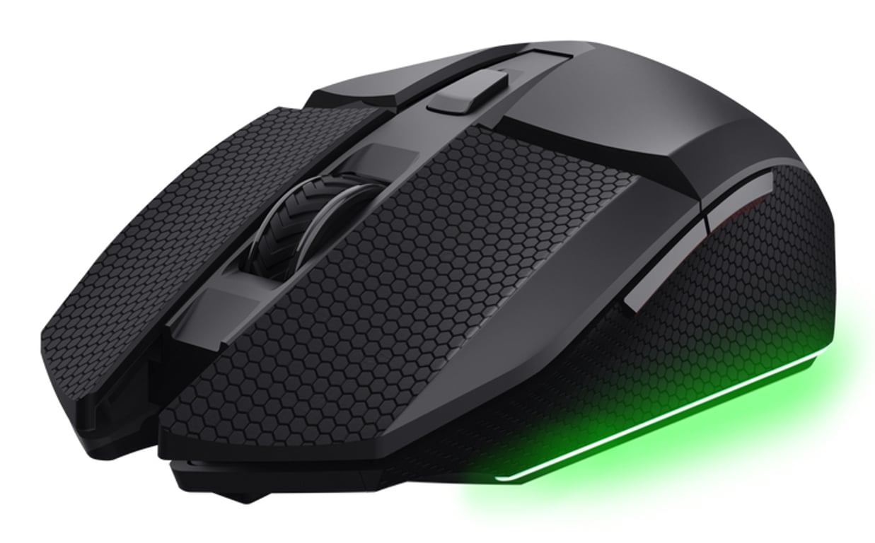 Trust GXT 122 Felox+ myszka Gaming Po prawej stronie RF Wireless + Bluetooth Optyczny 10000 DPI 25748