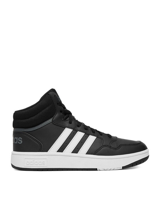 adidas Sneakersy HOOPS MID 3.0 K GW0402 Czarny
