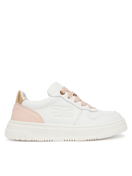 Elisabetta Franchi Sneakersy F4A9-E0523-0092 S Biały