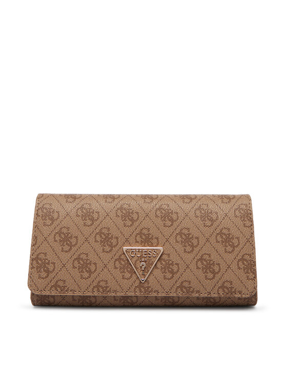 Guess Portfel Laurel II Slg SWSG74 59155 Brązowy