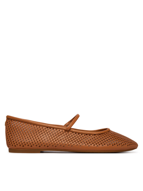 LAUREN RALPH LAUREN Baleriny Jayna 802P04176006 Brązowy