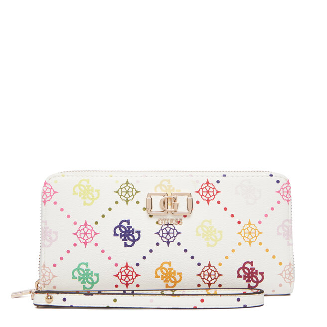 Portfel Guess Emelie Logo Slg SWGP99 28146 Biały
