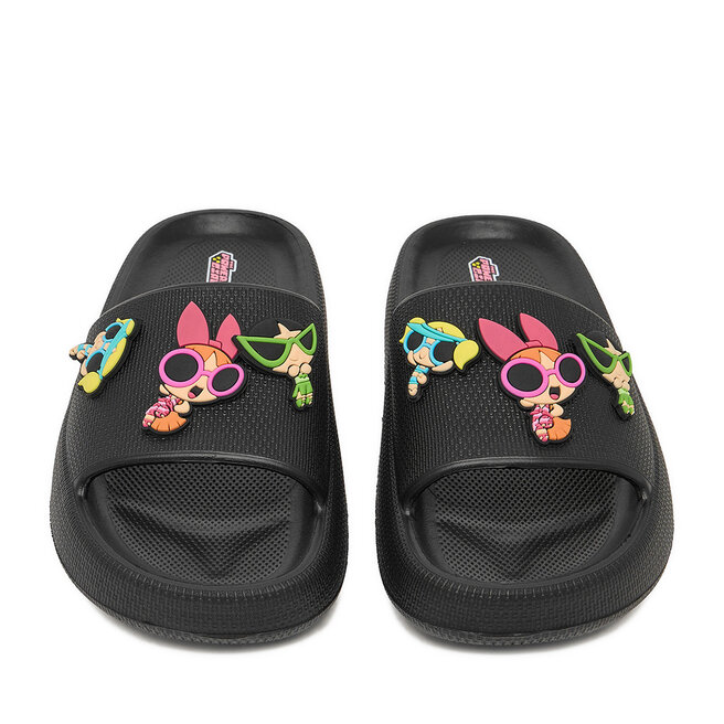 Klapki Powerpuff Girls CEO-CP90-SS26-323WBPPG Czarny