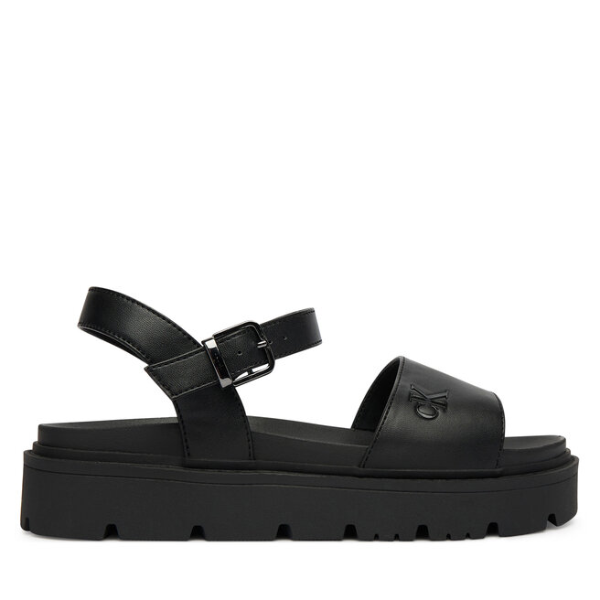 Sandały Calvin Klein Velcro Sandal V3A2-83255-0326 Czarny