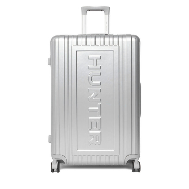 Walizka duża Hunter CEO-HUNTER-L-002-08 Srebrny