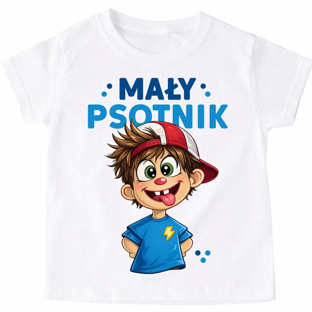 Koszulka dla dziecka - MAŁY PSOTNIK