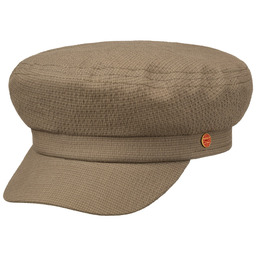 Czapka Żeglarska Seersucker Cotton by Mayser, khaki, One Size