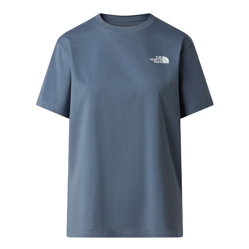 Koszulka damska The North Face Evolution NSE Box 0A8B6W0U31 - niebieska