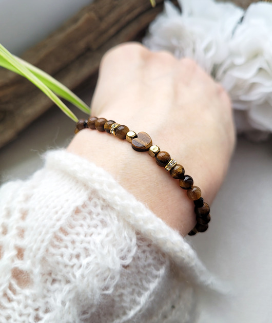 Na SZCZĘŚCIE bransoletka z serduszkiem