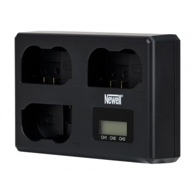 Ładowarka trójkanałowa NEWELL TT-USB-C do akumulatorów Nikon EN-EL15