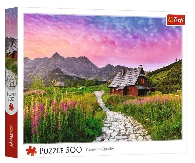 Puzzle 500 Hala Gąsienicowa w Tatrach Trefl - puzzle