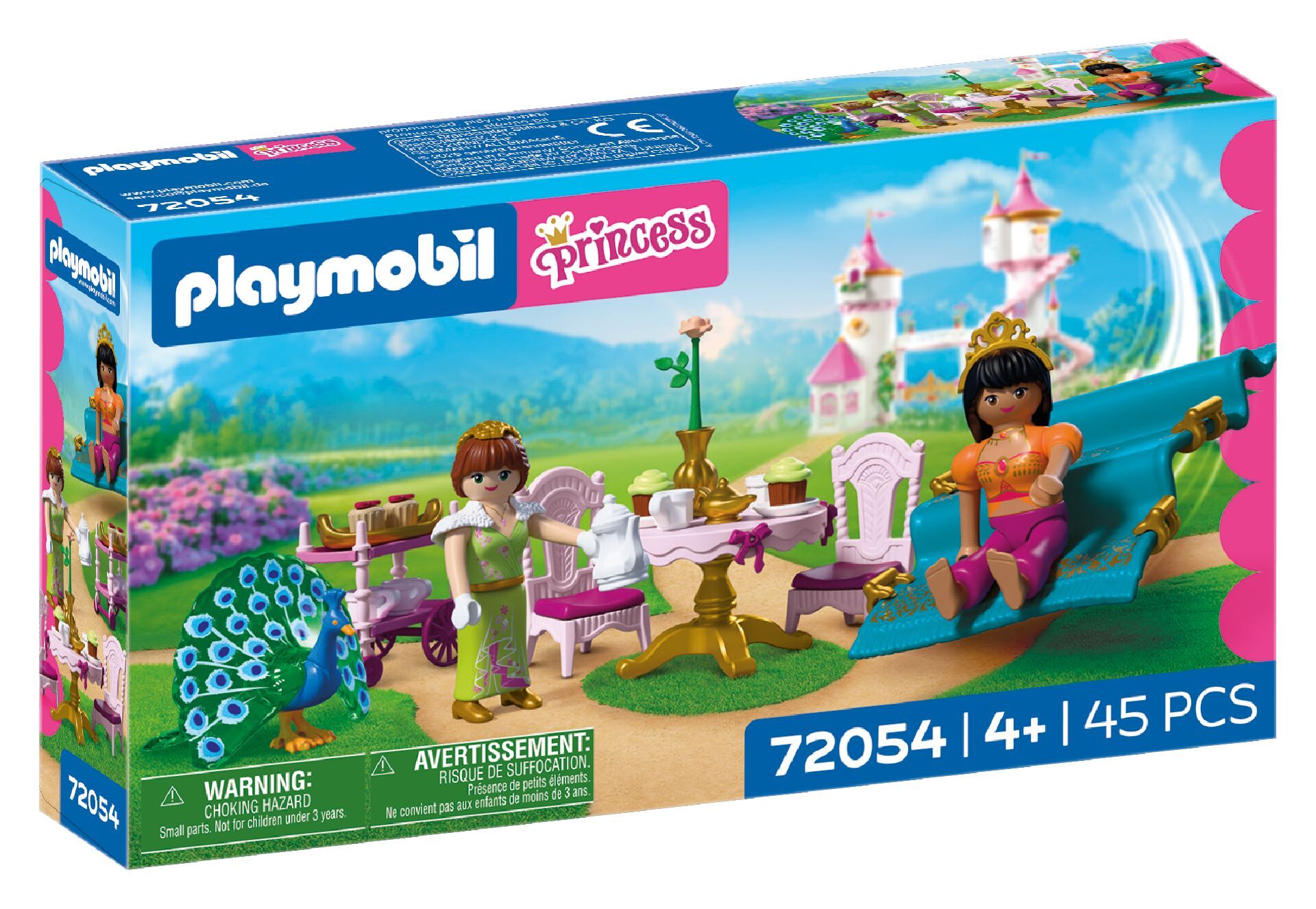 Playmobil Princess Wizyta gości zdaleka 72054 - klocki