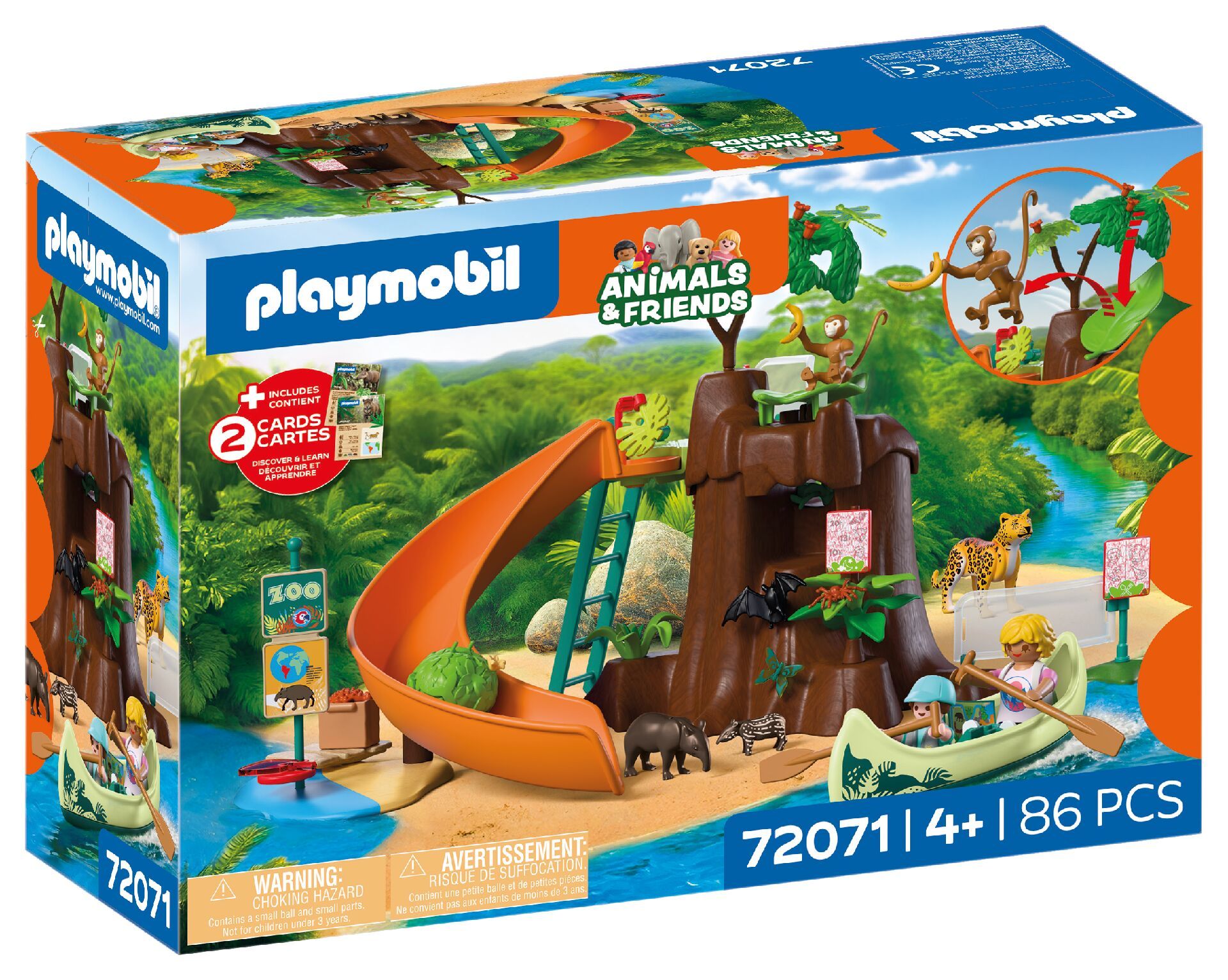 Playmobil Animals Friends Przygoda wdżungli 72071 - klocki