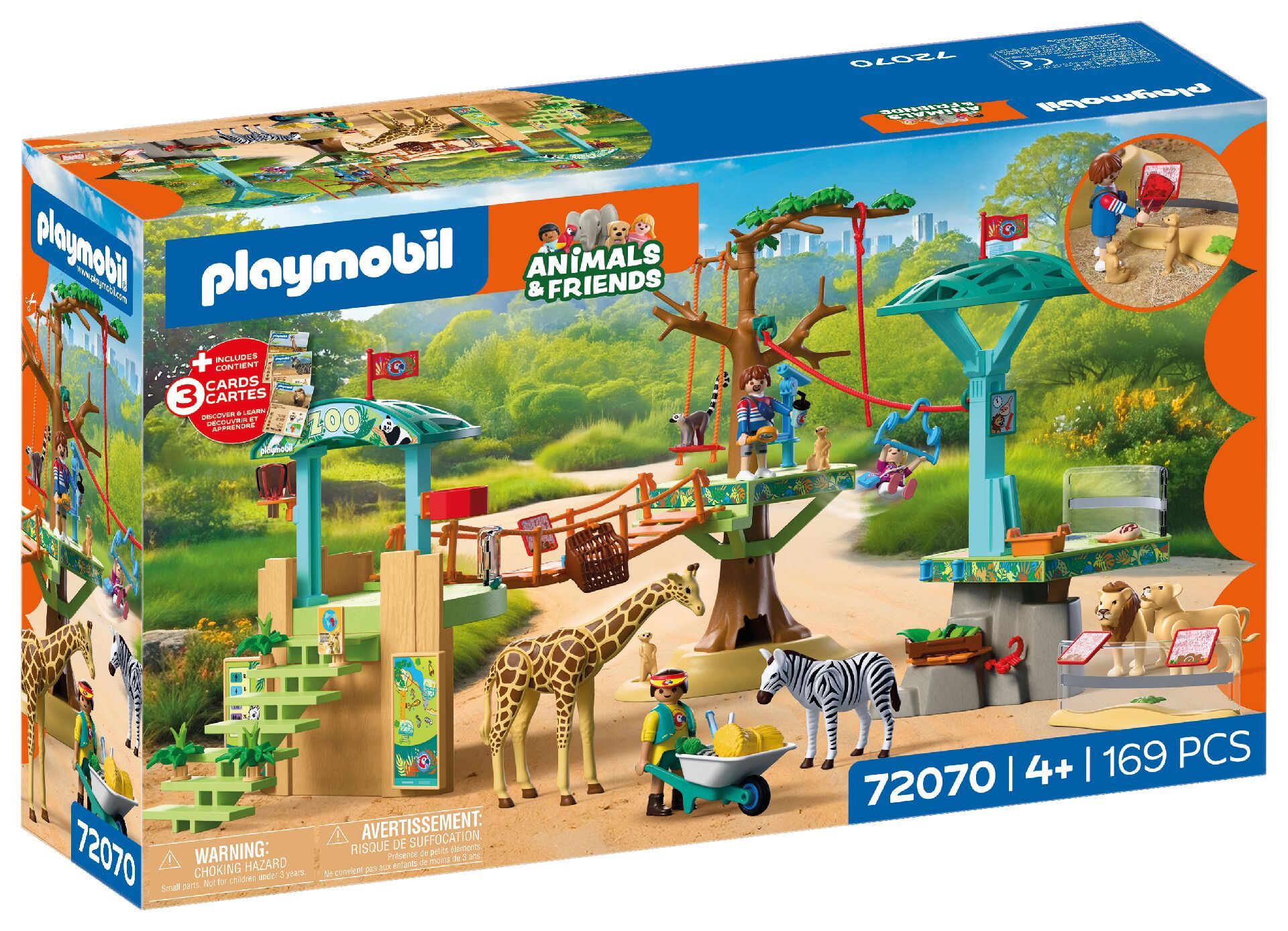 Playmobil Animals Friends Park wspinaczkowy wdziczy 72070 - klocki