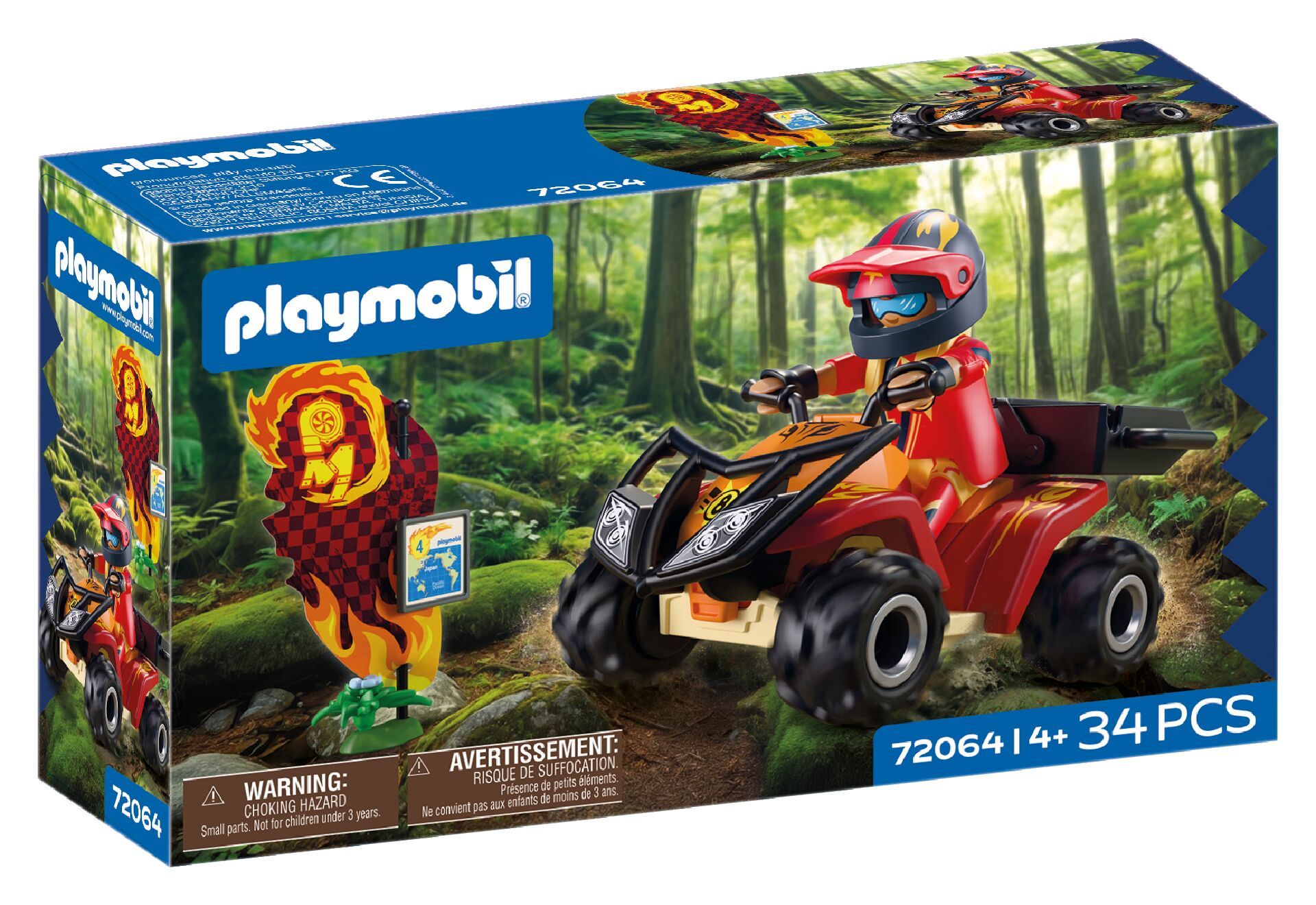 Terenowy quad 72064 - klocki