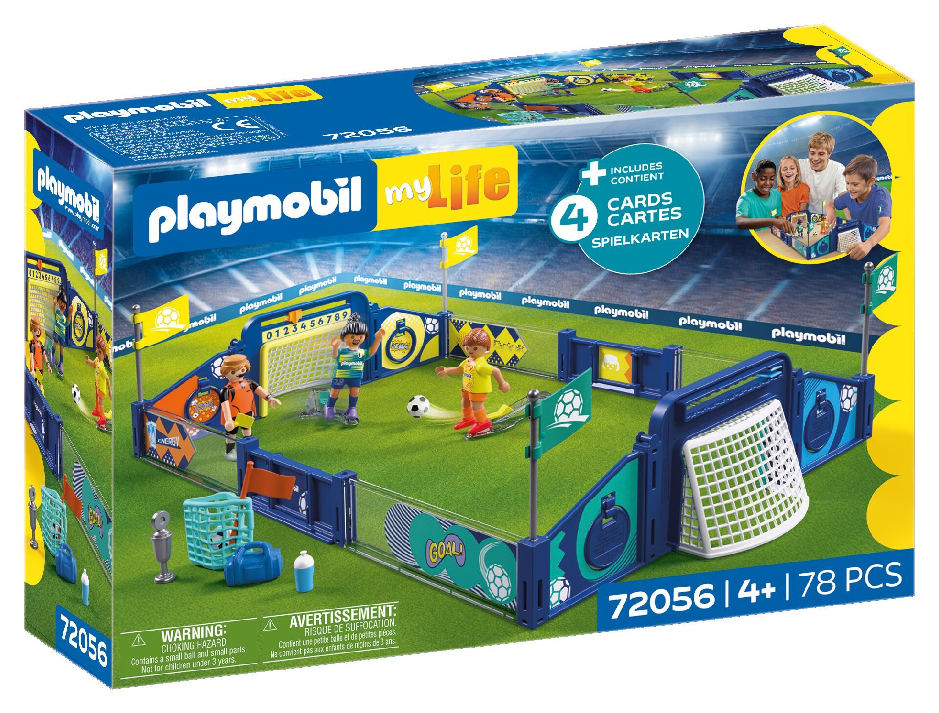 Playmobil My Life Arena piłkarska 72056 - klocki