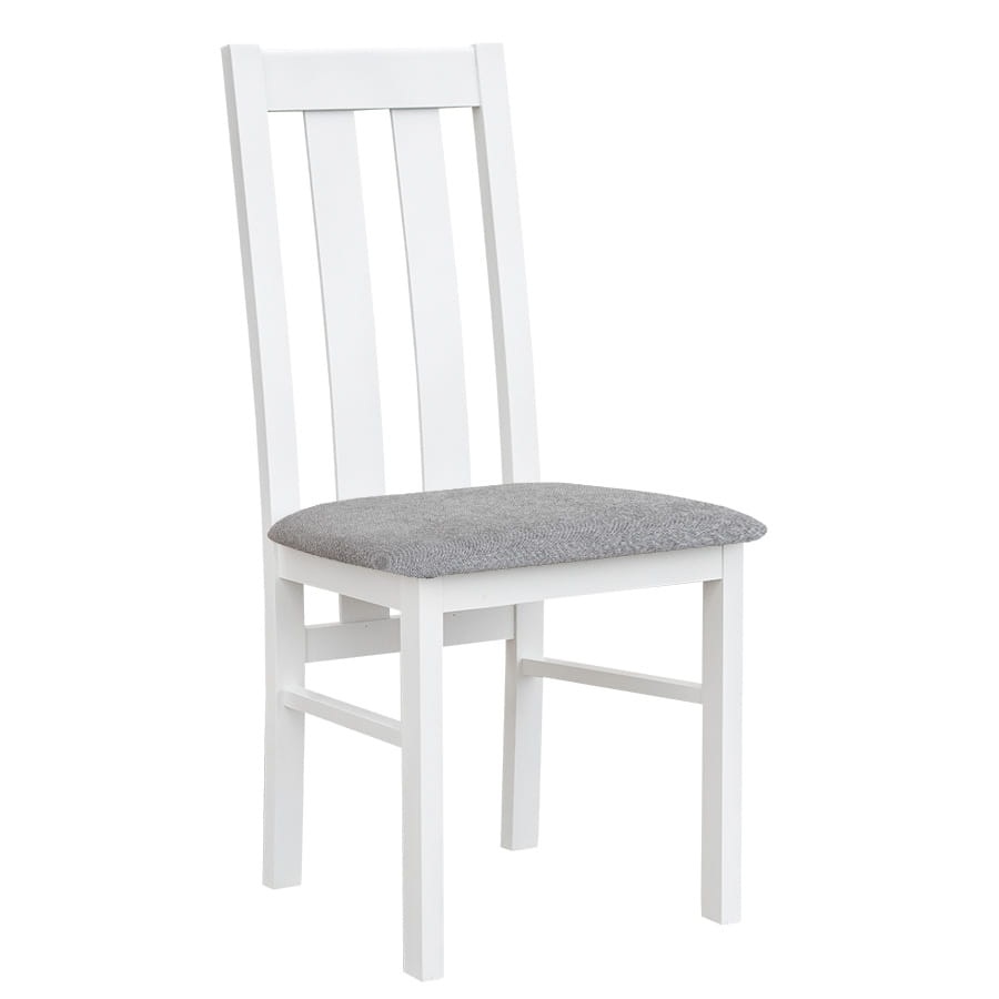 Krzesło Belluno Elegante 10 z siedziskiem materiałowym (Wybierz siedzisko krzesła: Tapicerowane szare - STORM 85)