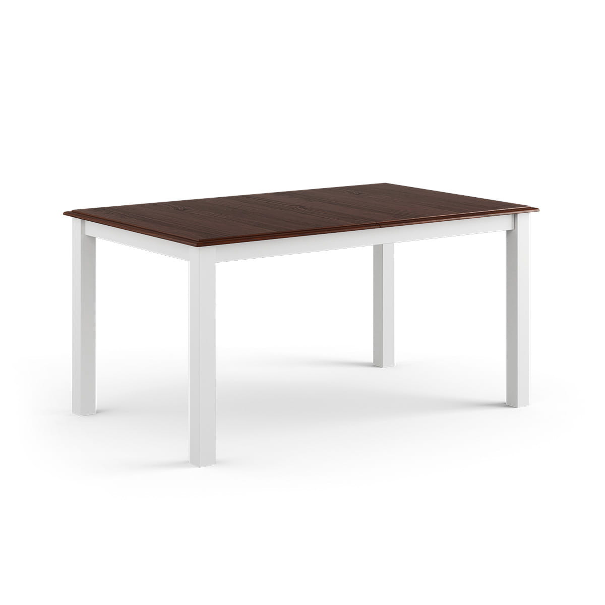 Stół sosnowy Belluno Elegante biały-orzech