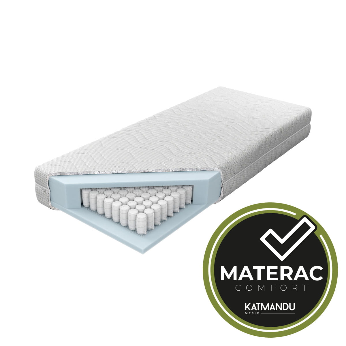 Materac kieszeniowy Dormio Comfort (Wielkość: 200 x 200cm)