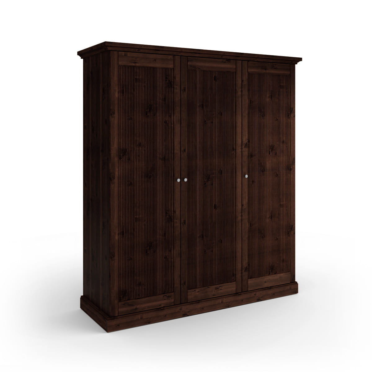 Szafa sosnowa 3-drzwiowa tabacco Rosella