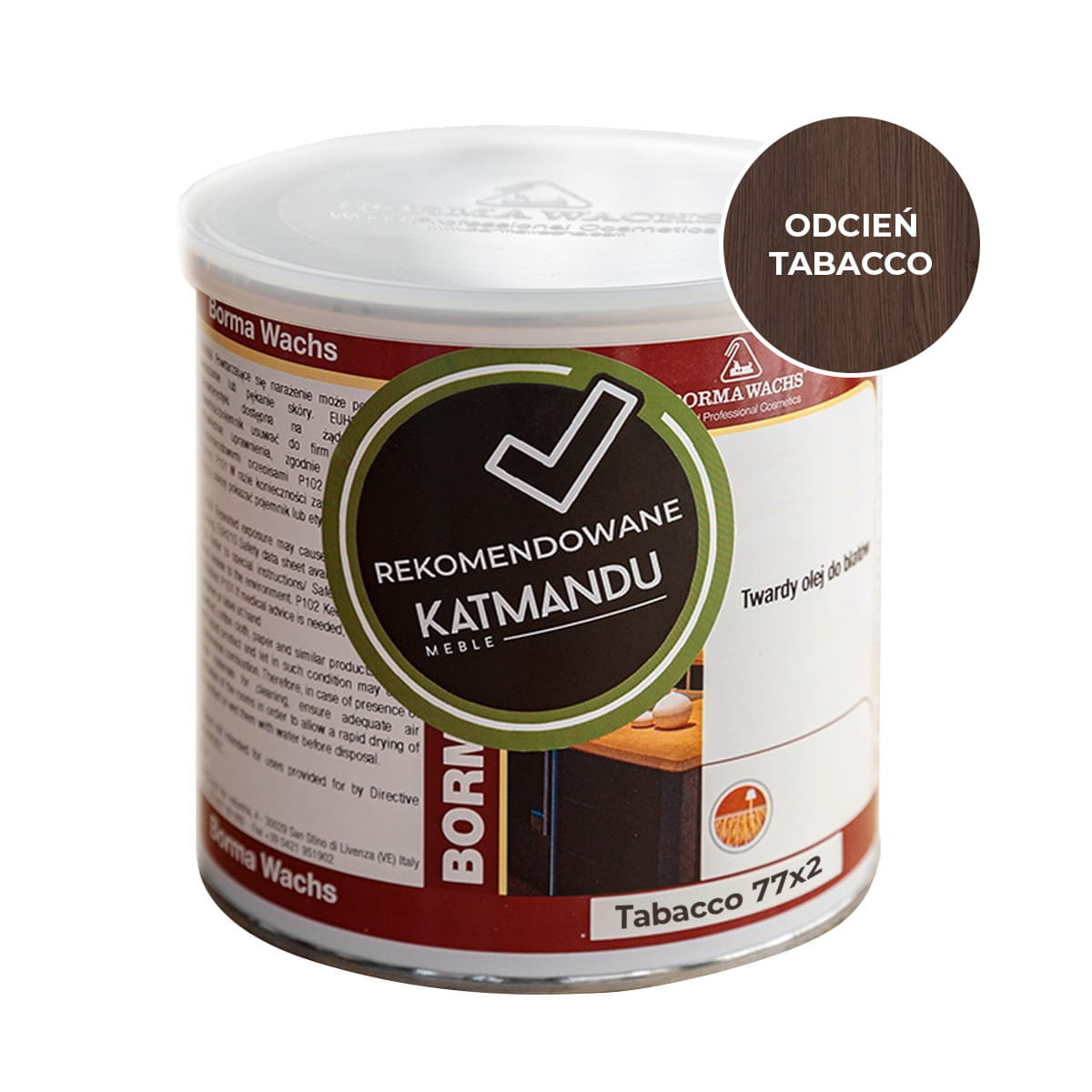 Olej do drewnianych blatów w kolorze tabacco 750 ml