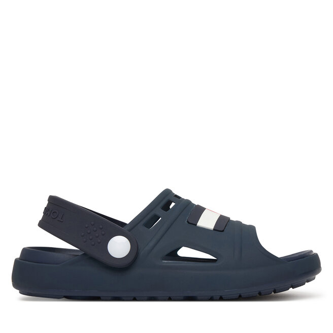 Sandały Tommy Hilfiger Comfy Sandal T3XF-34401-0083 S Granatowy
