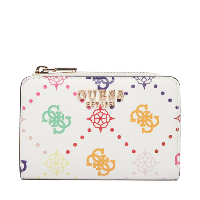Portfel Guess Emelie Logo Slg SWGM99 28156 Biały