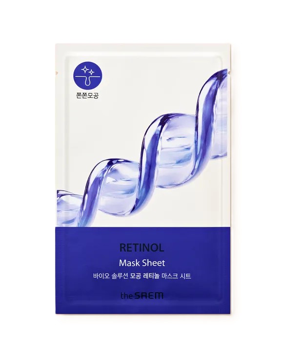 The Saem Wygładzająca Maska w Płachcie z Retinolem 20g