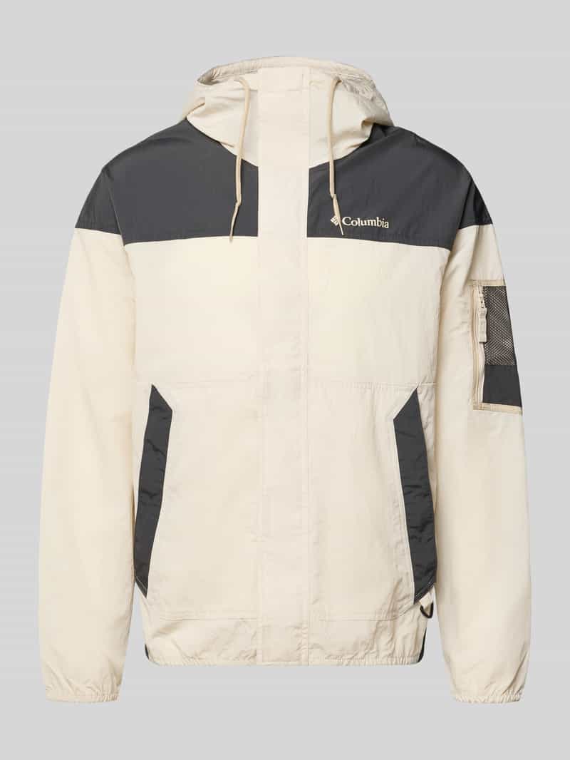 Wiatrówka z ukrytym zamkiem błyskawicznym