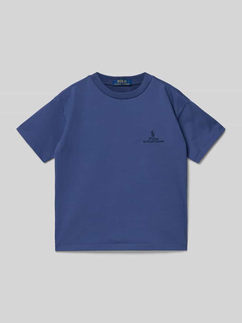 T-shirt o kroju relaxed fit z czystej bawełny