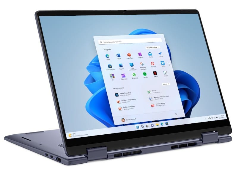 DELL 14 Plus - Ryzen AI 7 350 14'' Dotyk 16GB 1TB Win11 Granatowy LDB04255-A369BLUDX