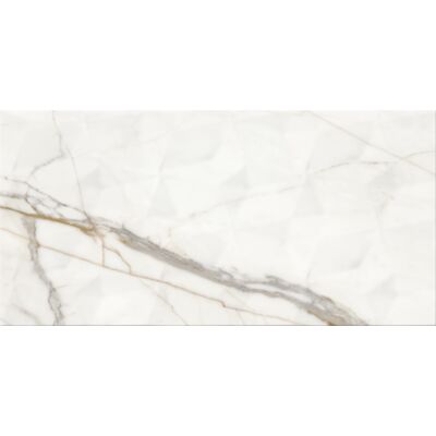 Cersanit Płytka ścienna DEW STONE WHITE MATT STRUCTURE 29,7 x 60 cm G1