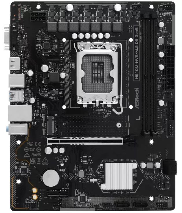 Asrock H610M-HVS/M.2 D5 GEN5