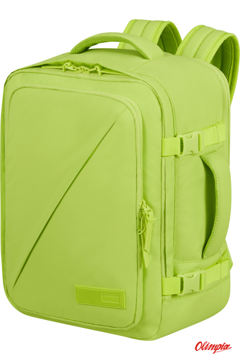 Plecak kabinowy American Tourister Take2Cabin S/M Puff - Hyper Lime
