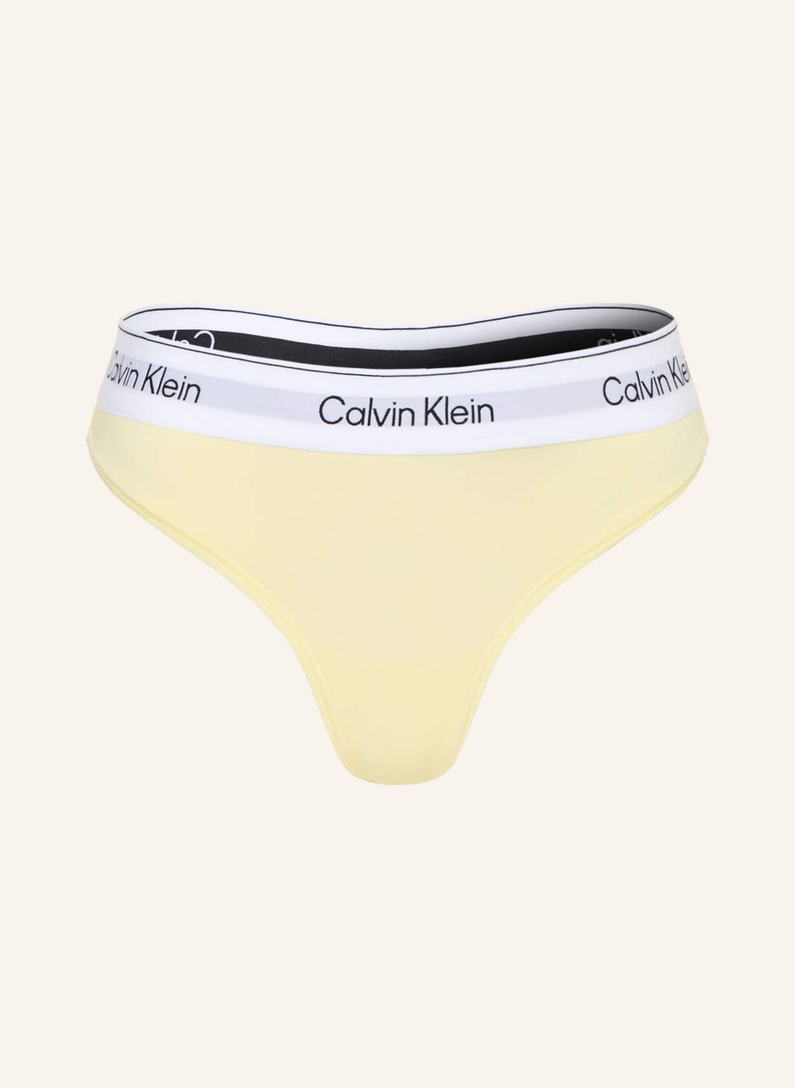 Calvin Klein Stringi Icon Cotton Modal gelb