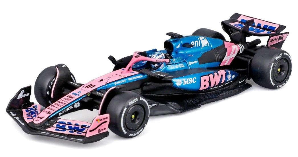 Bburago model 143 bolid f1 bwt alpine team a525 2025 pierre gasly 18-38258 - model lub pojazd