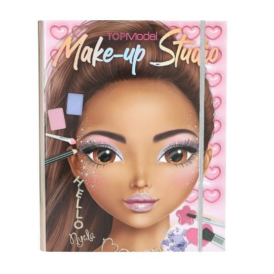 Zestaw kreatywny Make Up Top Model z paletą do makijażu 13164a - zabawka