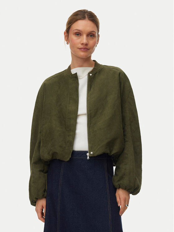 Vero Moda Kurtka bomber Kathy 10346529 Zielony Relaxed Fit