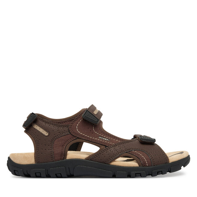 Sandały Geox U S. Strada D U8224D 050AU C0705 Brązowy