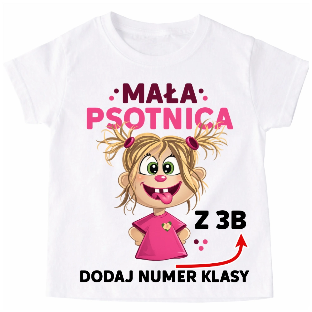 Personalizowane Koszulki dla koleżanek z klasy na Dzień Kobiet - z blondynką
