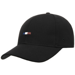Czapka Uni Seersucker Flag by bugatti, czarny, One Size