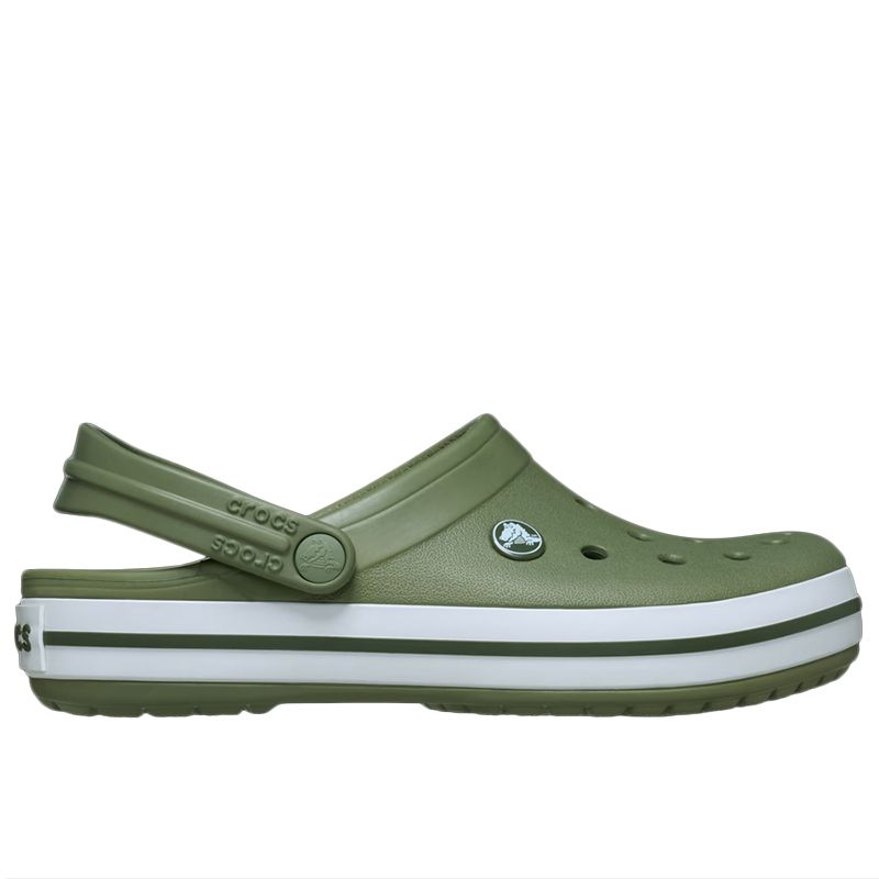 Klapki męskie Crocs Crocband 11016-3BX - zielone