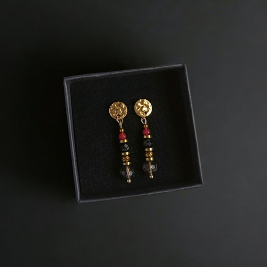 Kolczyki jesienne : ozdobne sztyfty