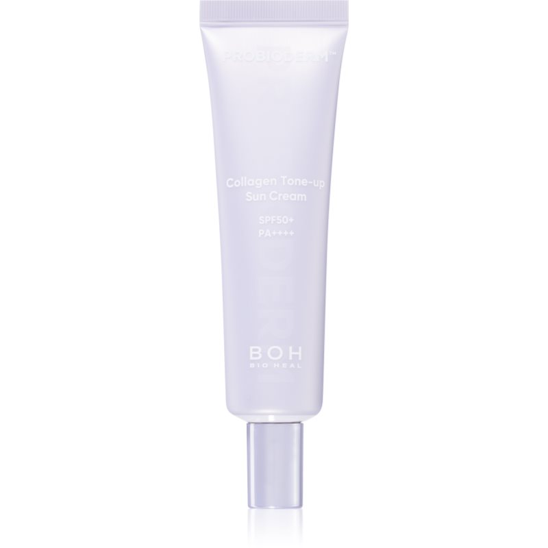 BIOHEAL BOH Probioderm Collagen Tone Up Sun Cream krem do opalania twarzy z kolagenem SPF 50+ 50 ml