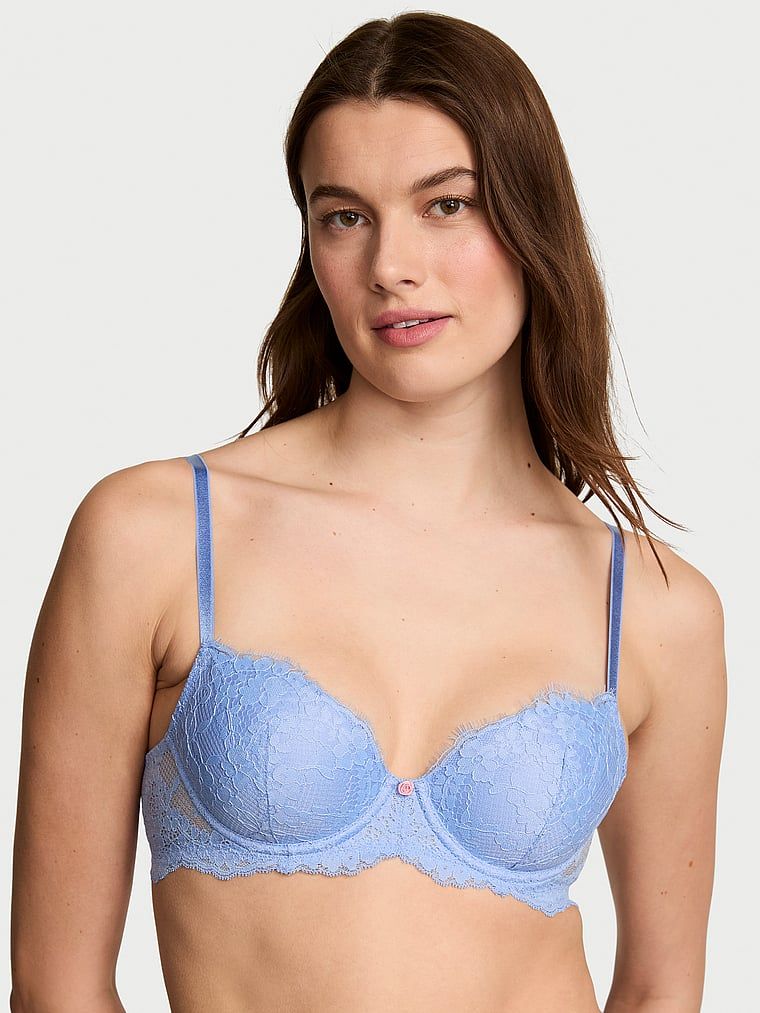 Dream Angels Biustonosz lekko usztywniany koronkowy Classic Demi