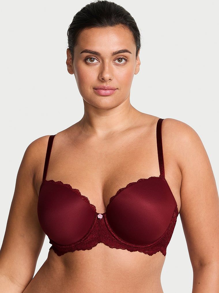 Dream Angels Biustonosz lekko usztywniany z koronką Lace Demi