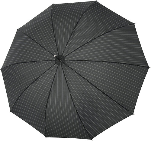 Parasol Hr.Carbonsteel Long w paski czarny